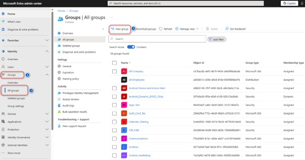 Microsoft Entra MicrosoftSense Management Device için Dynamic Grup Oluşturma